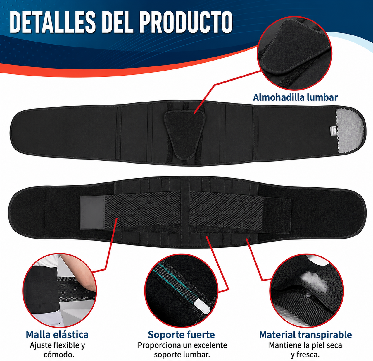 Faja Lumbar Térmica